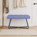 Bank met knoopverstelling Jeans Blauw 80 x 40 x 46 cm Stof