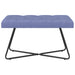 Bank met knoopverstelling Jeans Blauw 80 x 40 x 46 cm Stof