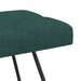 Bank met knoopverstelling Donkergroen 110 x 40 x 46 cm Stof