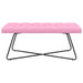 Bank met knoopverstelling Roze 110 x 40 x 46 cm Stof