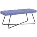 Bank met knoopverstelling Jeans Blauw 110 x 40 x 46 cm Stof
