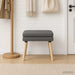 Dubbel Laagige Bank Donkergrijs 60 x 40 x 46 cm Stof