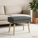 Dubbel Laagige Bank Donkergrijs 60 x 40 x 46 cm Stof
