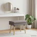 Dubbel Laagige Bank Taupe 60 x 40 x 46 cm Stof