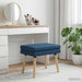 Dubbel Laagige Bank Blauw 60 x 40 x 46 cm Stof