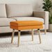 Dubbel Laagige Bank Donkergeel 60 x 40 x 46 cm Stof
