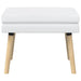 Dubbel Laagige Bank Wit 60 x 40 x 46 cm Stof