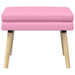 Dubbel Laagige Bank Roze 60 x 40 x 46 cm Stof