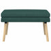 Dubbel Laagige Bank Donkergroen 80 x 40 x 47 cm Stof