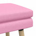 Dubbel Laagige Bank Roze 80 x 40 x 47 cm Stof