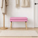 Dubbel Laagige Bank Roze 80 x 40 x 47 cm Stof