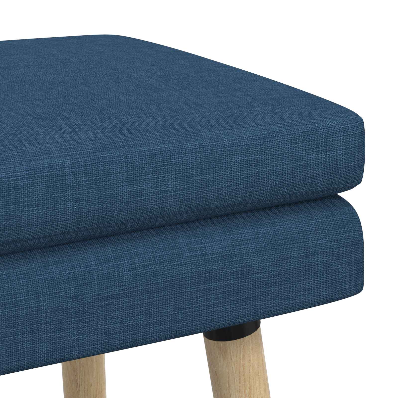Dubbel Laagige Bank Blauw 110 x 40 x 47 cm Stof