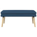 Dubbel Laagige Bank Blauw 110 x 40 x 47 cm Stof