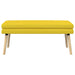 Dubbel Laagige Bank Lichtgeel 110 x 40 x 47 cm Stof