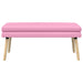 Dubbel Laagige Bank Roze 110 x 40 x 47 cm Stof
