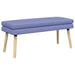 Dubbel Laagige Bank Jeans Blauw 110 x 40 x 47 cm Stof