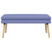 Dubbel Laagige Bank Jeans Blauw 110 x 40 x 47 cm Stof