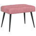 Bank met knoopverstelling Roze 60 x 40 x 45 cm fluweel
