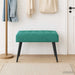 Bank met knoopverstelling Turquoise 60 x 40 x 45 cm fluweel