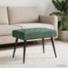 Bank met knoopverstelling Zeegroen 60 x 40 x 45 cm fluweel