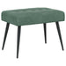 Bank met knoopverstelling Zeegroen 60 x 40 x 45 cm fluweel
