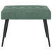 Bank met knoopverstelling Zeegroen 60 x 40 x 45 cm fluweel