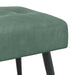 Bank met knoopverstelling Zeegroen 80 x 40 x 46 cm fluweel