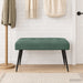 Bank met knoopverstelling Zeegroen 80 x 40 x 46 cm fluweel