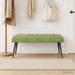 Bank met knoopverstelling Lichtgroen 110 x 40 x 46 cm fluweel