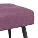 Bank met knoopverstelling Paars 110 x 40 x 46 cm fluweel