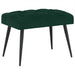 Bank met knoopverstelling Donkergroen 60 x 40 x 45 cm Fluweel