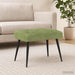 Bank met knoopverstelling Lichtgroen 60 x 40 x 45 cm Fluweel
