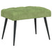 Bank met knoopverstelling Lichtgroen 60 x 40 x 45 cm Fluweel