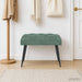 Bank met knoopverstelling Zeegroen 60 x 40 x 45 cm Fluweel