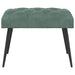 Bank met knoopverstelling Zeegroen 60 x 40 x 45 cm Fluweel