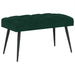 Bank met knoopverstelling Donkergroen 80 x 40 x 46 cm Fluweel