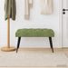 Bank met knoopverstelling Lichtgroen 80 x 40 x 46 cm Fluweel