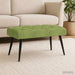 Bank met knoopverstelling Lichtgroen 80 x 40 x 46 cm Fluweel
