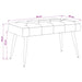 Bank met knoopverstelling Lichtgroen 80 x 40 x 46 cm Fluweel