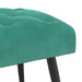 Bank met knoopverstelling Turquoise 80 x 40 x 46 cm Fluweel