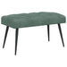Bank met knoopverstelling Zeegroen 80 x 40 x 46 cm Fluweel