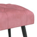Bank met knoopverstelling Roze 110 x 40 x 46 cm Fluweel
