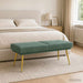 Dubbel Laagige Bank Zeegroen 120 x 45 x 46 cm fluweel