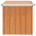 Buitenopslagdoos Hout 109 x 67 x 65 cm Gegalvaniseerd staal