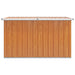 Buitenopslagdoos Gegalvaniseerd staal 150 x 101 x 91 cm Hout