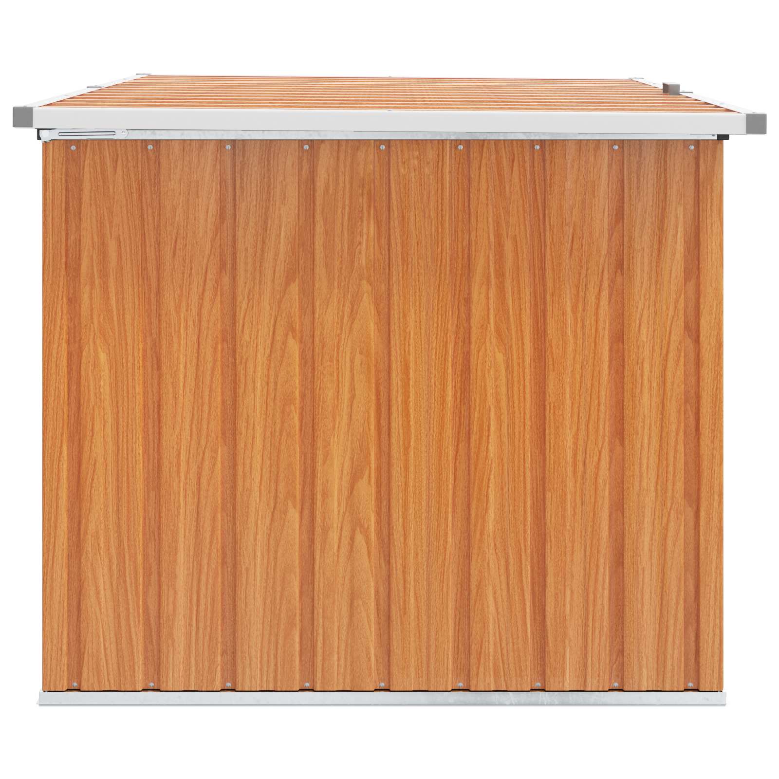 Buitenopslagdoos Gegalvaniseerd staal 150 x 101 x 91 cm Hout