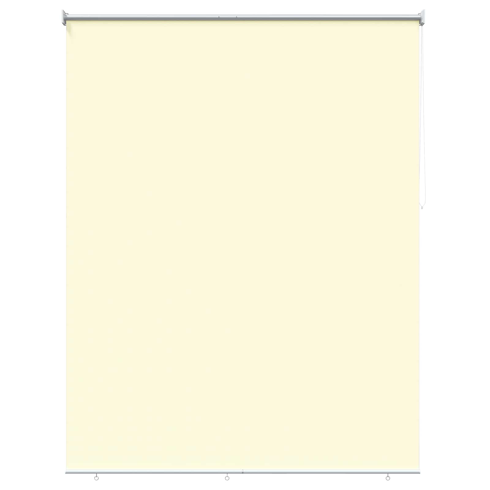 Buitenrolgordijn UV-bescherming Crèmekleurig Polyester