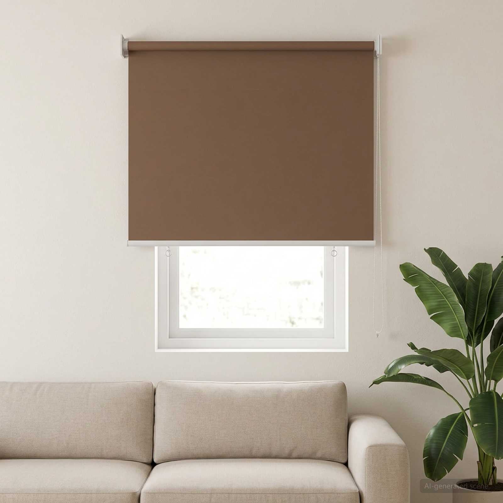 Buitenrolgordijn UV-bescherming Taupe 65 x 140 cm (B x H)
