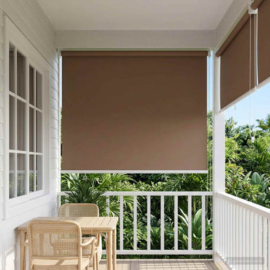 Buitenrolgordijn UV-bescherming Taupe 65 x 230 cm (B x H)