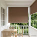Buitenrolgordijn UV-bescherming Taupe 145 x 230 cm (B x H)